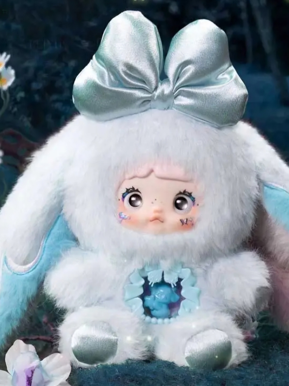 NIB Nommi Fantasy World 'Solace' Light Blue.  Unopened Bag.